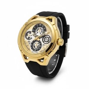 Invicta Activa Drift X Gold and Black Quartz Watch